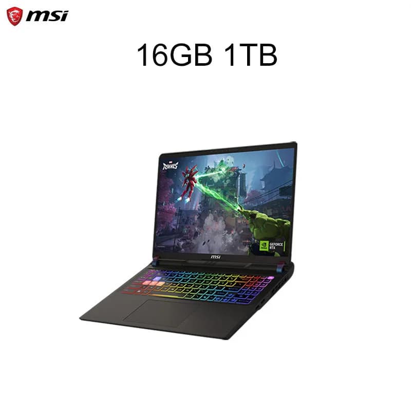 Ordinateur portable de jeu MSI Vector 16 HX AI 2025, écran IPS 16 pouces 2.5K 240Hz, Ultra 9-275HX,