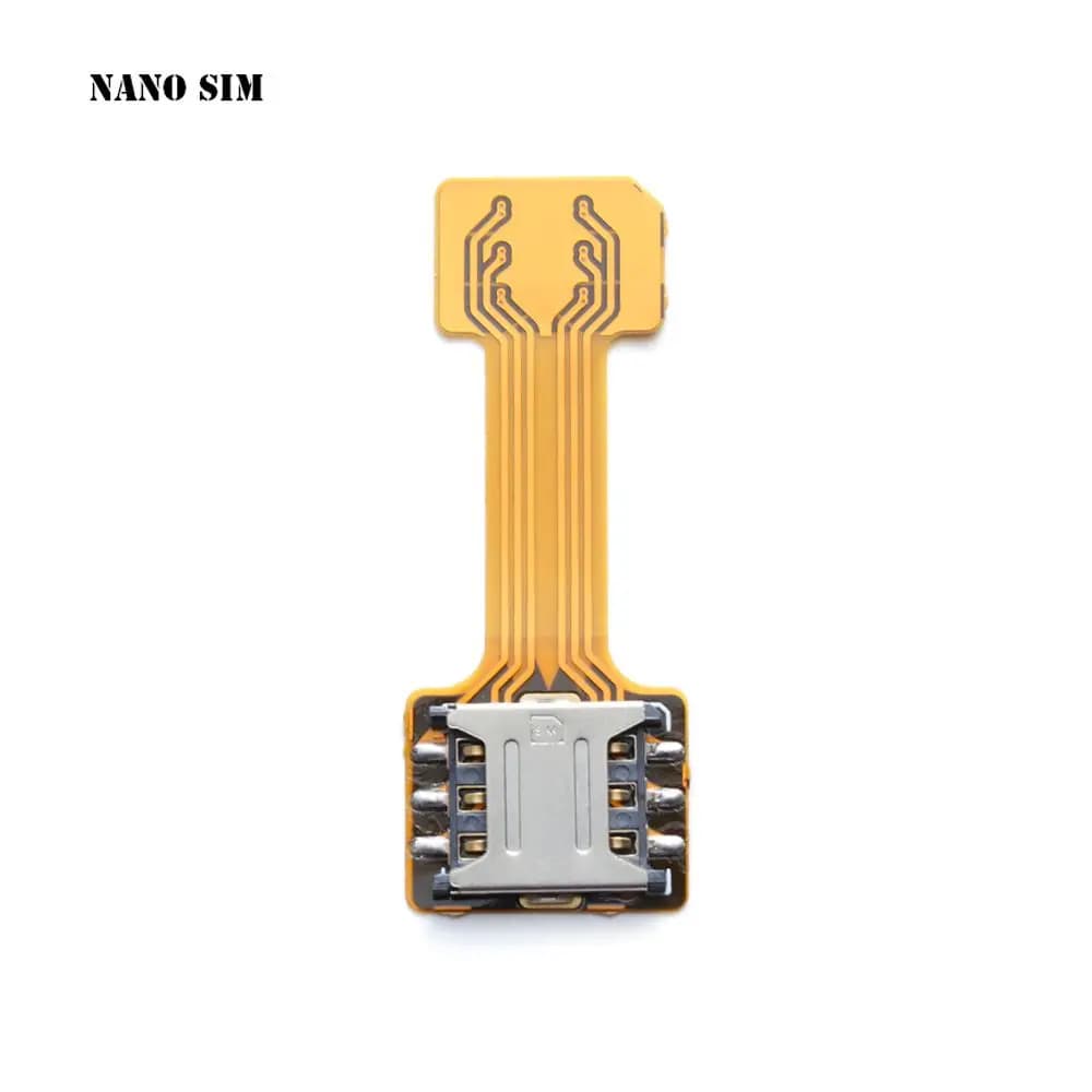 Adaptateur double carte SIM Geek DIY TF Nano Cato pour extension de carte Micro SD, emplacement SIM