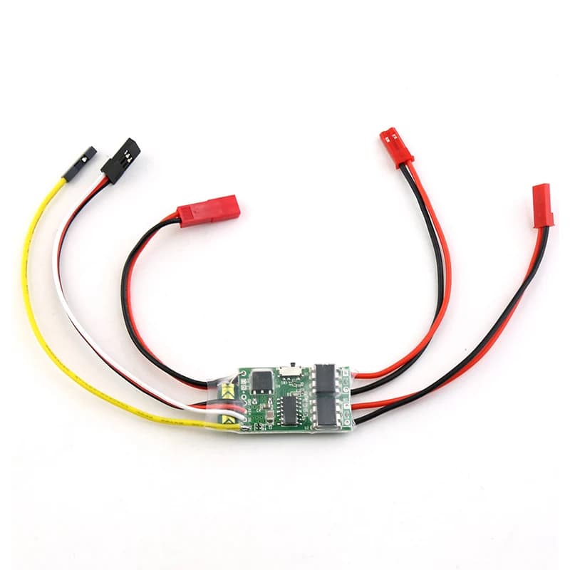 Touriste Way-Contrôleur de vitesse bidirectionnel brossé ESC 2s-3s Lipo 5a, pièces de rechange pour