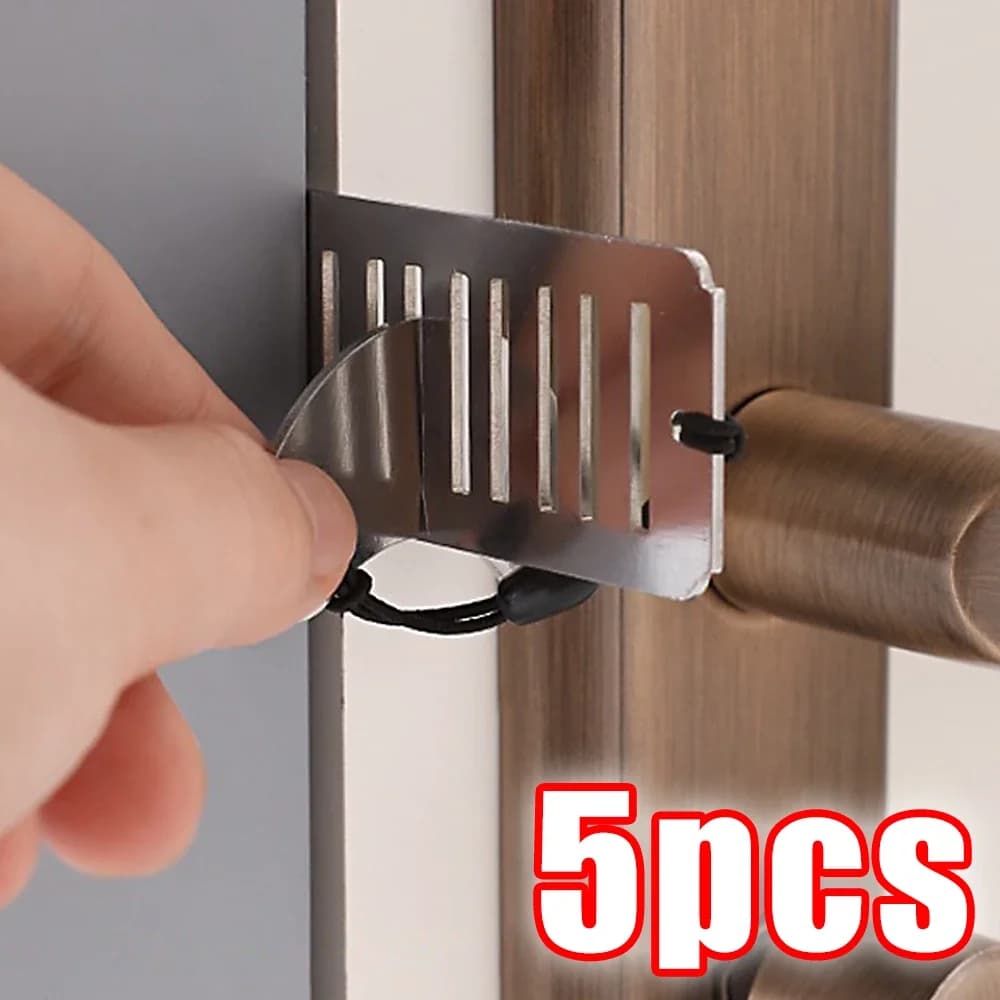 Verrou de porte portable pour la sécurité à domicile et en voyage, verrou supplémentaire pour plus d'intimité et de sécurité dans la chambre, hôtel, appartement, dortoir, butée de porte