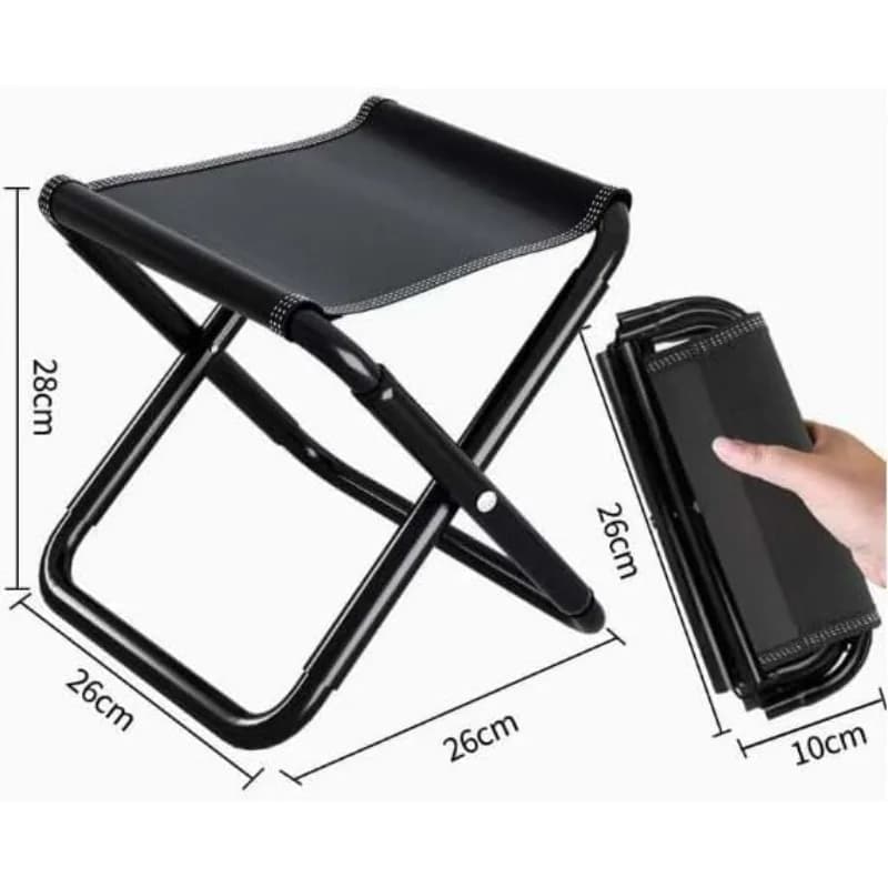 Chaise pliante portable, banc, tabouret de pêche, tabouret de voyage, tabouret de camping, tabouret d'équitation, tabourets portables pour la file d'attente au train et au métro, outil d'extérieur