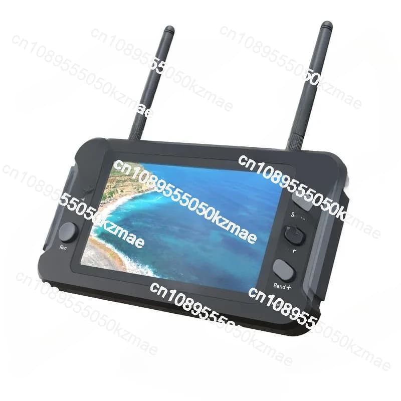 Écran portable FPV 4,3 pouces 5,8 G | 800×480 HD, 1200 mAh, large tension 5-23 V, DVR intégré