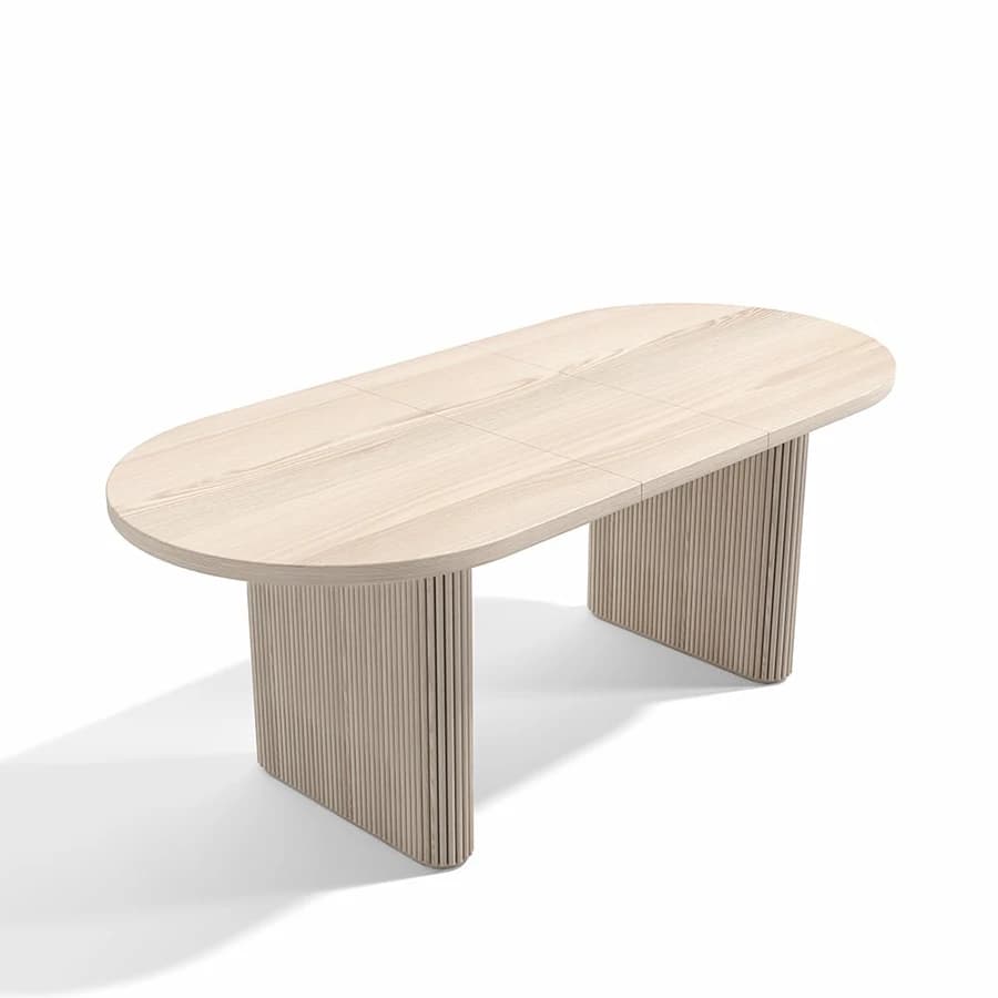 Ensemble de table à manger moderne en bois massif, personnalisé, avec 6 chaises, pour restaurant ou