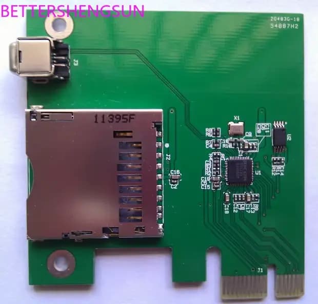 Lecteur de carte PCIE vers SDIO pour ordinateur de bureau Support SD SDHC SDIO2.0 gagnant MP230