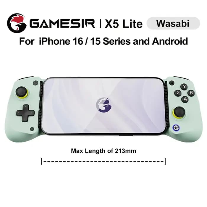 GameSir X5 Lite manettes de téléphone portable pour iPhone 16 15 série iPad Mini Android tablette co