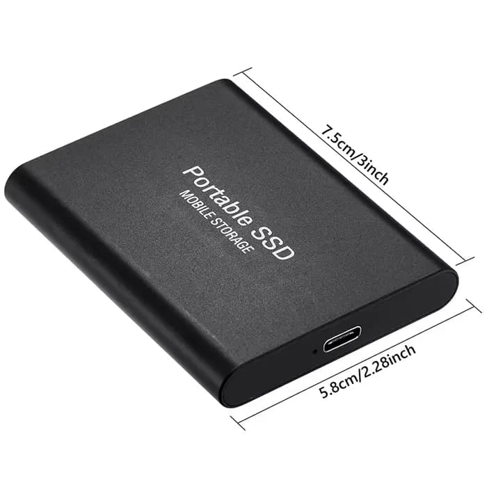 1pc disque dur pour ordinateur Portable haute vitesse 2 to 4 to 8 to 16 to disque dur pour SSD Portable 1 to externe Mobile SSD