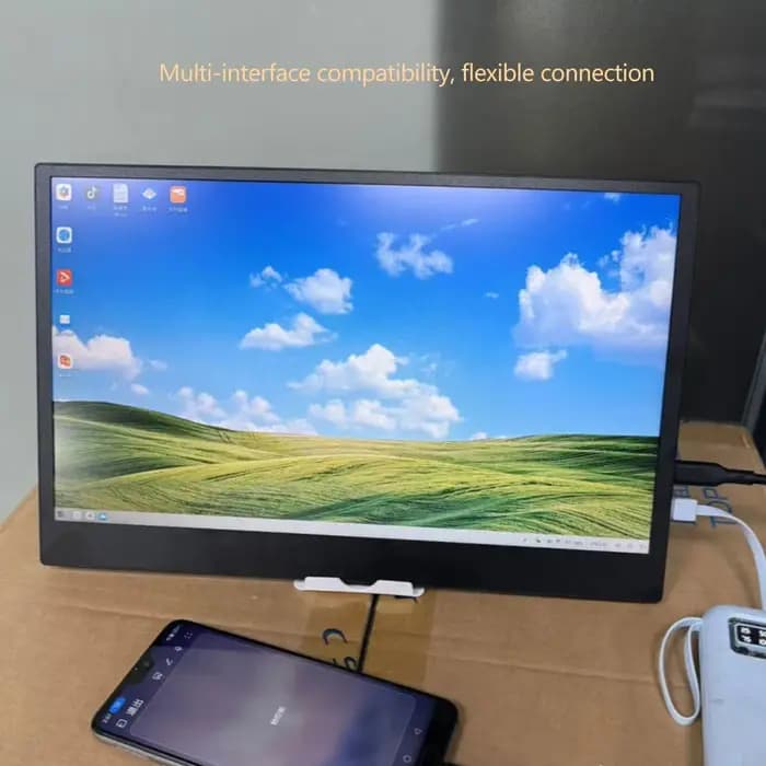 Moniteur Portable de 11.6 pouces, écran de jeu 16:9, 60Hz, 45% NTSC, 250Cd/m2, pour ordinateur Portable, Mac, Xbox, PS4/5, affichage de commutateur, interface type-c