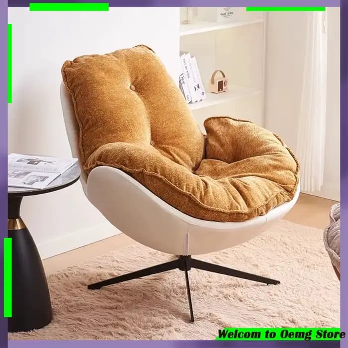 Chaises pivotantes modernes de jeu confortables avec coussins