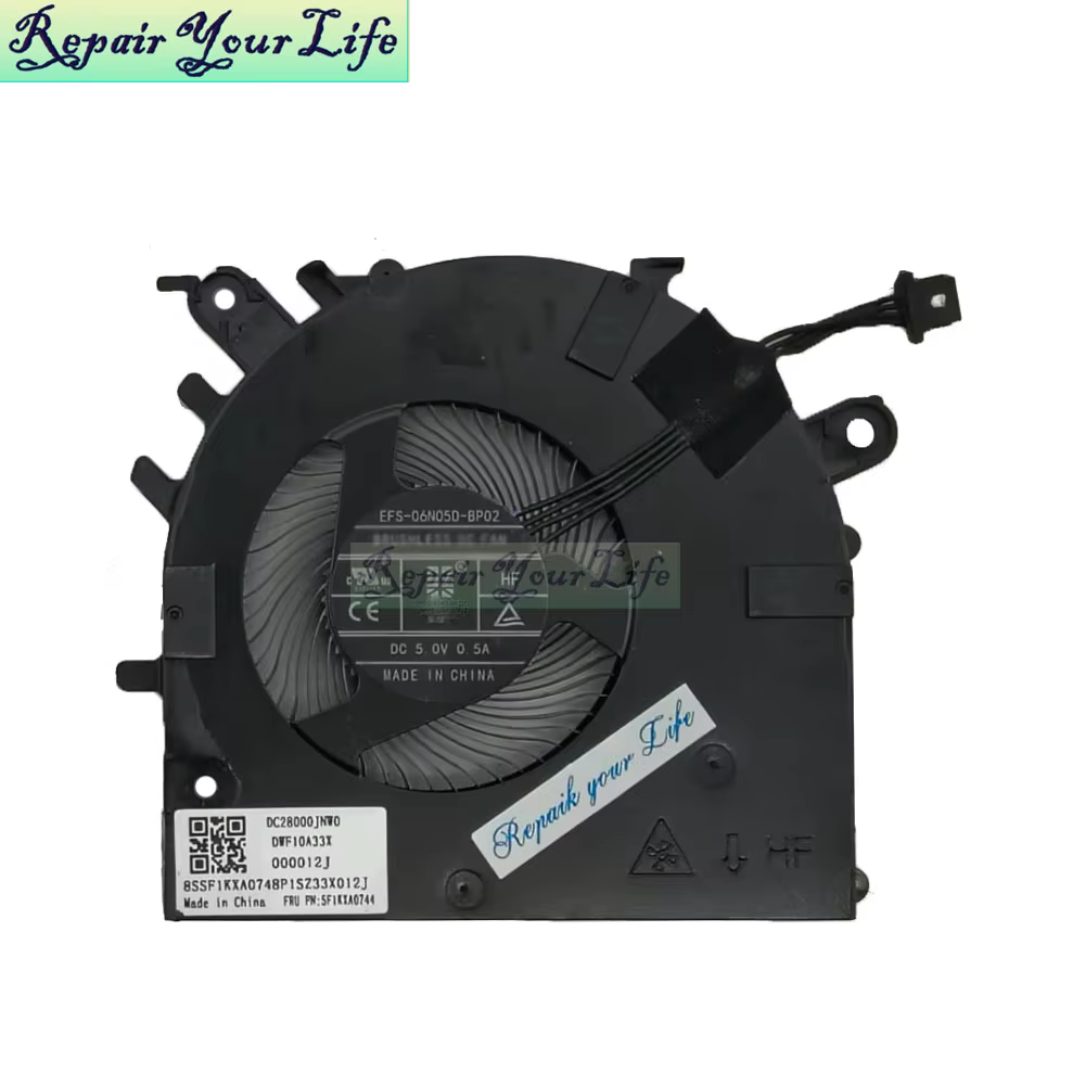 Ventilateur de refroidissement CPU GPU pour ordinateur portable Lenovo Yoga Slim 7 Pro-14ITL5 82FX, 