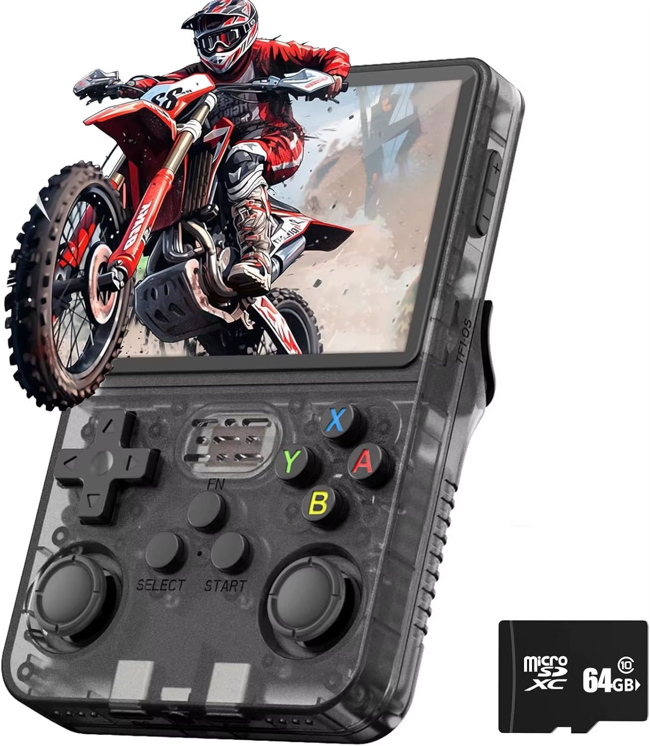 Console de jeu vidéo rétro R36S, écran IPS de 3.5 pouces, système Linux, Console de jeu Portable Ope