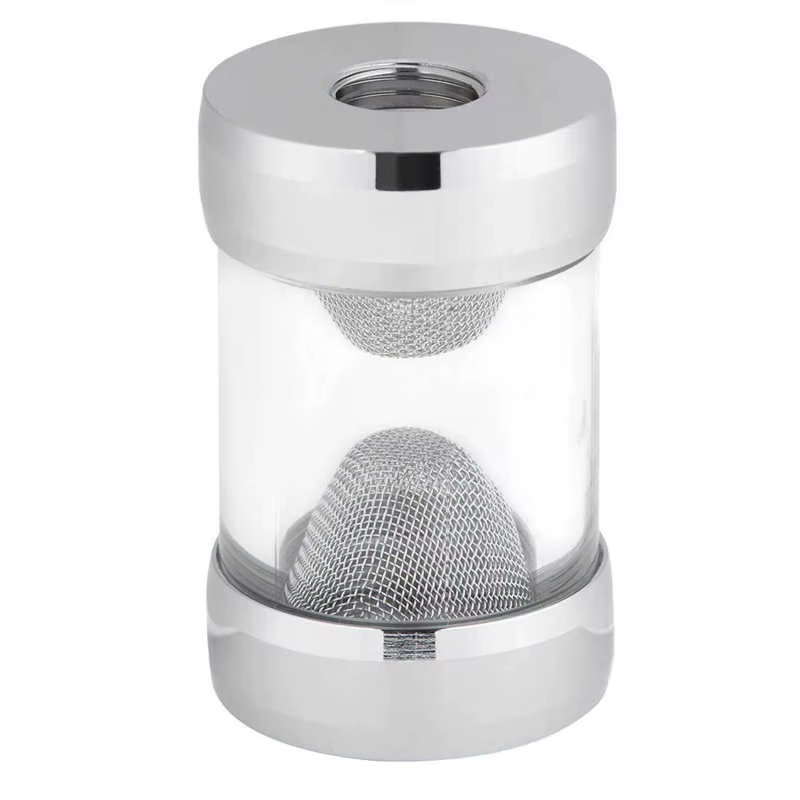 Filetage intérieur G1/4 pour système de refroidissement par eau PC, filtre en forme d'entonnoir à éc
