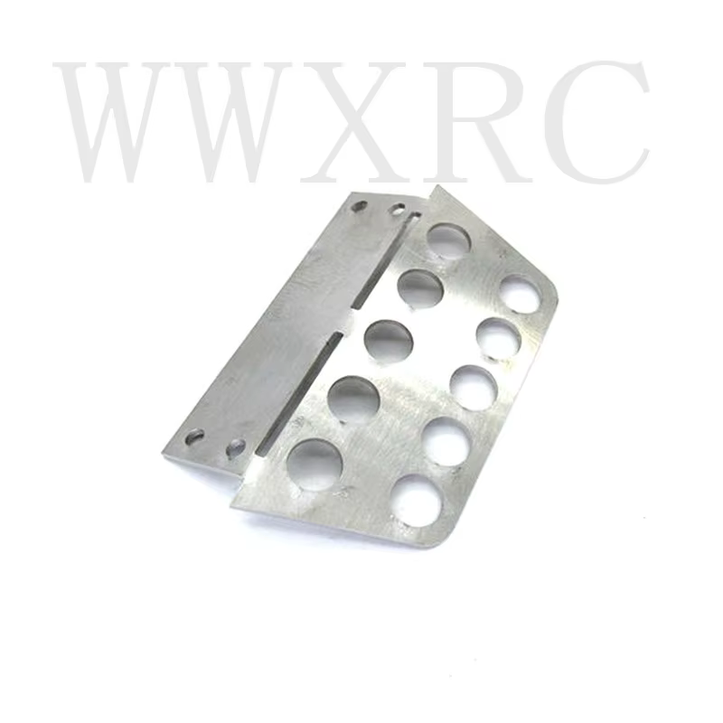 Pièces de rechange pour voiture RC modèle MN 1:12 D90 D91 99S, mise à niveau, armure avant en métal,
