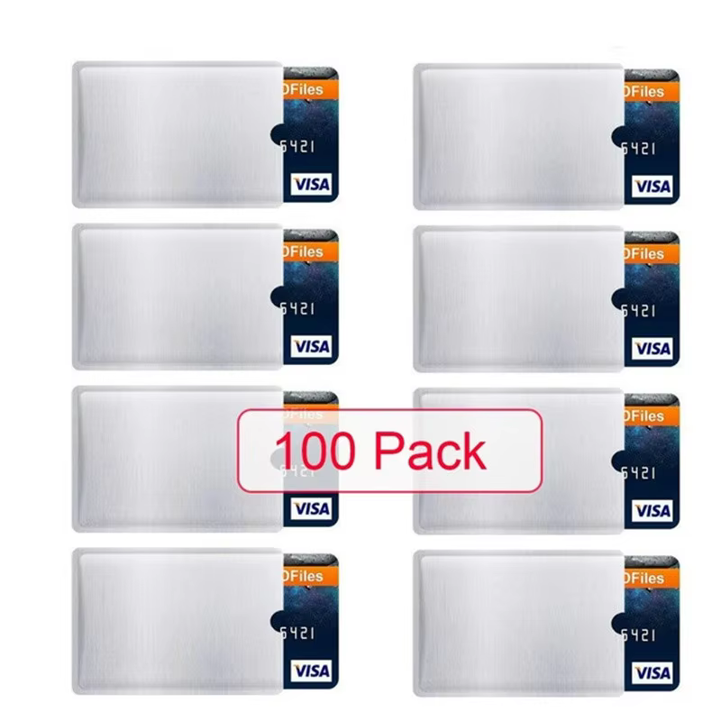 RFID Bchampionship Sleeves, Anti-vol, RFID Card Wallet, Protector, NDavid décennie king Holder, Ta.c