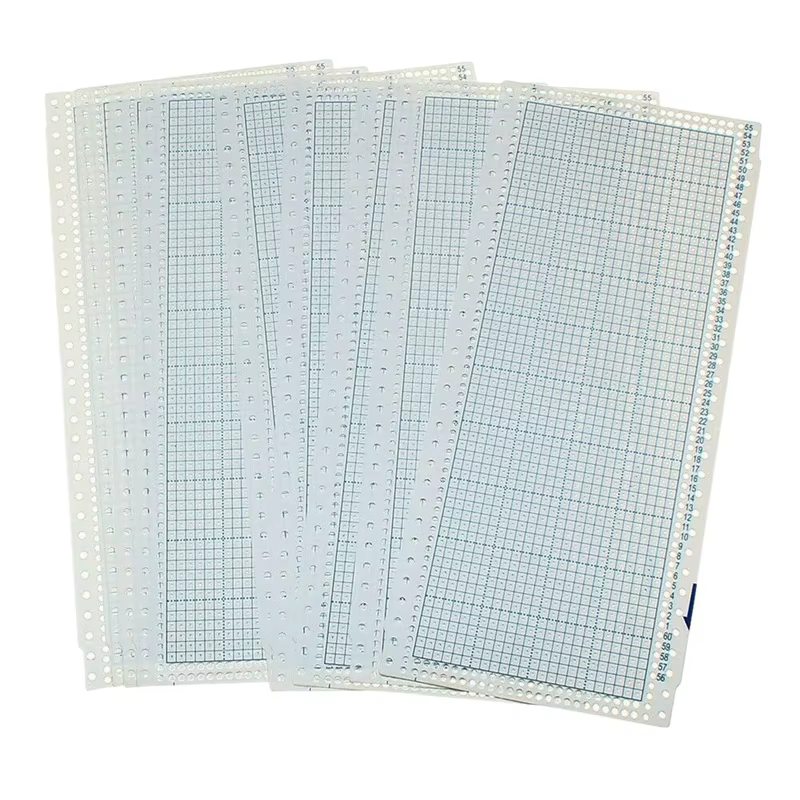 Brother – carte poinçon 24 points, 50 feuilles, pièces de Machine à tricoter KH860 KH260, accessoire