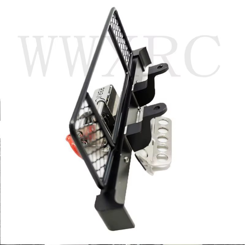 Pièces de rechange pour voiture RC modèle MN 1:12 D90 D91 99S, mise à niveau, armure avant en métal,