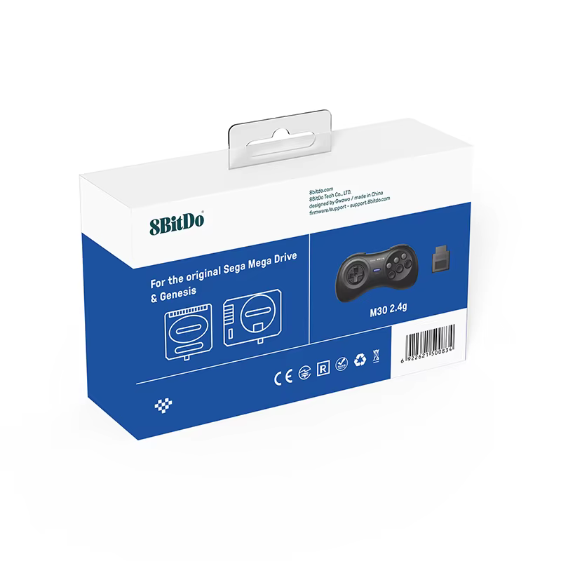 8bitdo – manette de jeu M30 sans fil 2.4 ghz, pour Sega Genesis et Sega Mega Drive - Sega Genesis d'