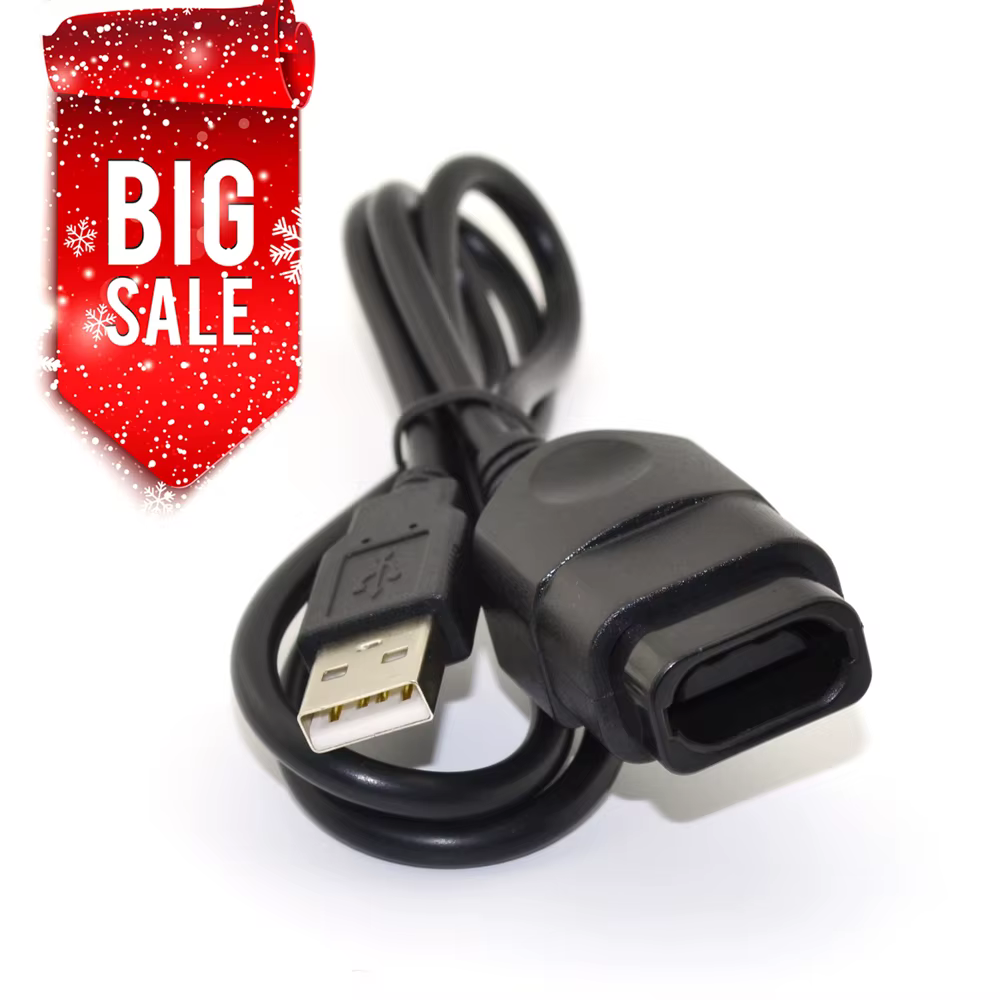 Câble adaptateur de convertisseur de contrôleur USB pour PC Xbox vers USB PC