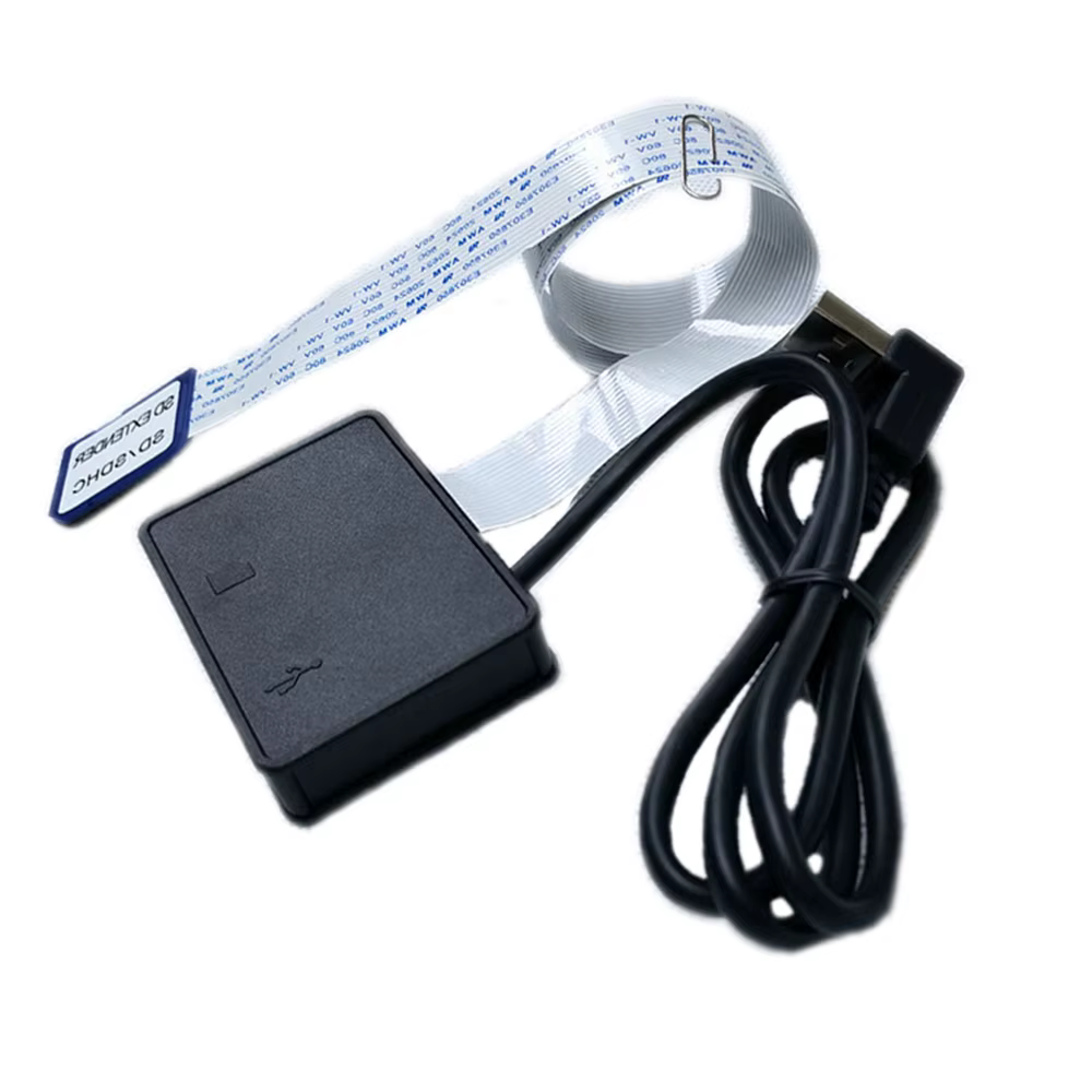Adaptateur d'extension flexible USB, convertisseur de carte SD, câble d'extension flexible, nouveau 