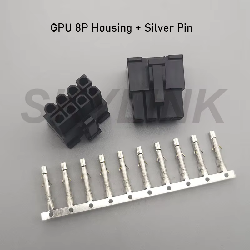 10 jeux de cartes graphiques ATX, pas de 4.2mm, 5557, connecteur d'alimentation GPU PCI-E, boîtier m