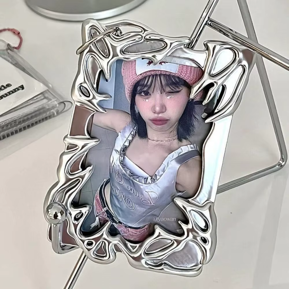 Porte-carte photo par galvanoplastie – Housse de protection personnalisée pour carte Kpop Star