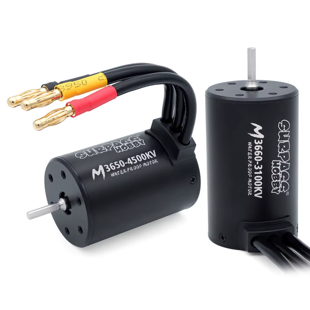 SURPASS HOBBY moteur sans balais étanche M2430/2435/2440/2838/2845/540/3650/3660 pour Wltoys 1/10 1/