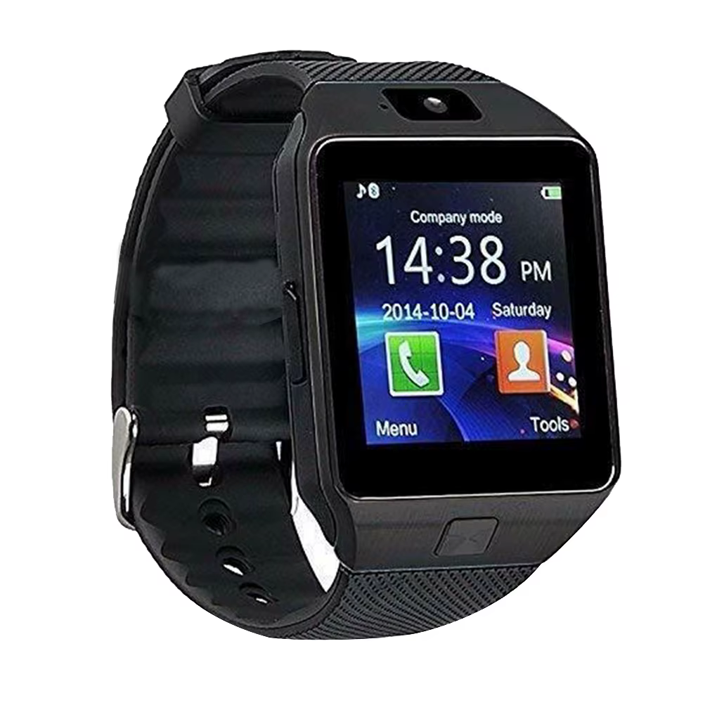 Montre connectée DZ09, bracelet multimédia avec écran tactile de 1,56 pouce, prise en charge de la c