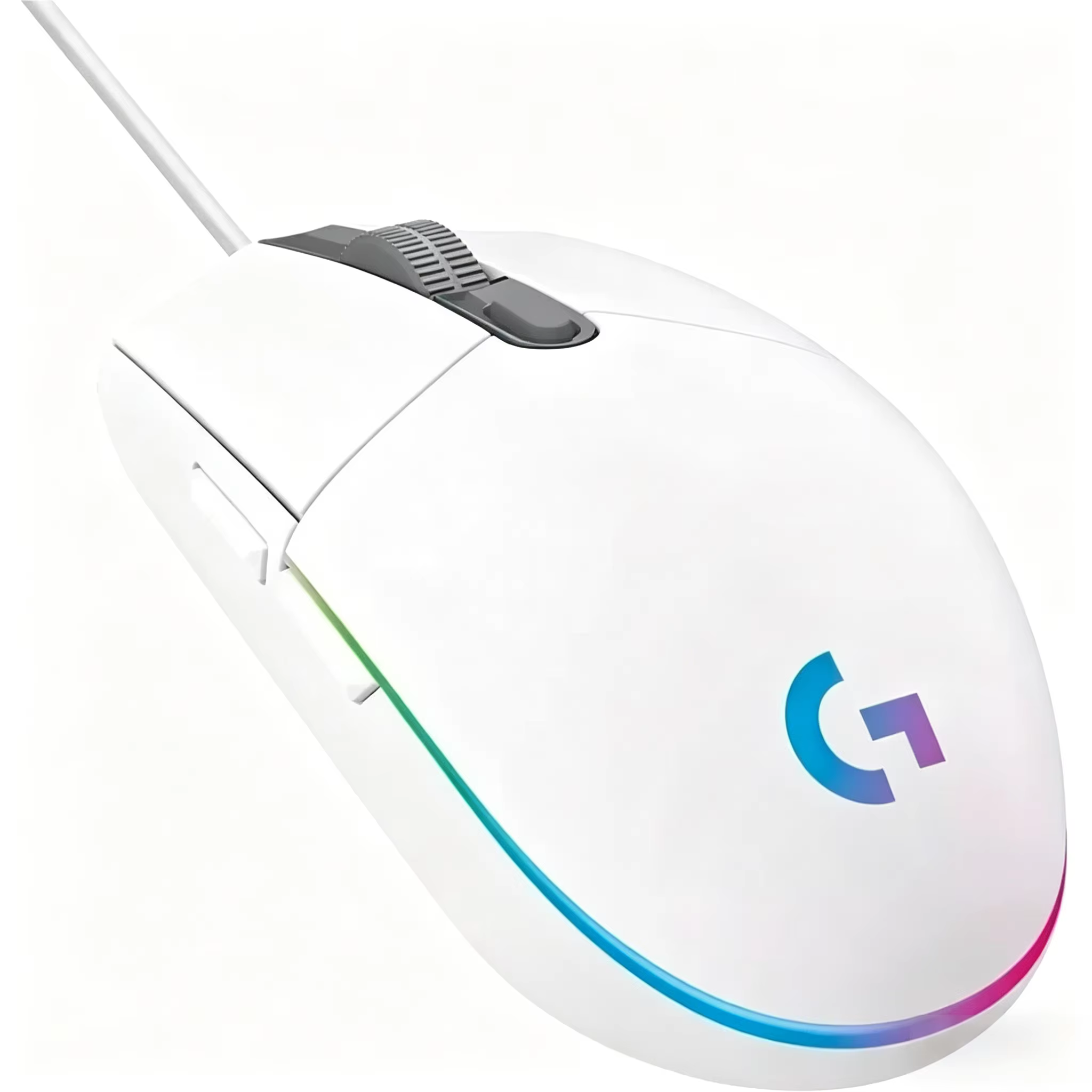 Souris de jeu filaire USB Logitech G102, 8000 DPI, optique, boutons RVB lumineux pour PC et Mac - Co