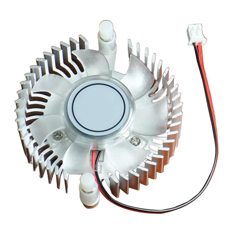 Dissipateur thermique avec ventilateur, processeur graphique, 5V 12V, pour ordinateur avec puce élec