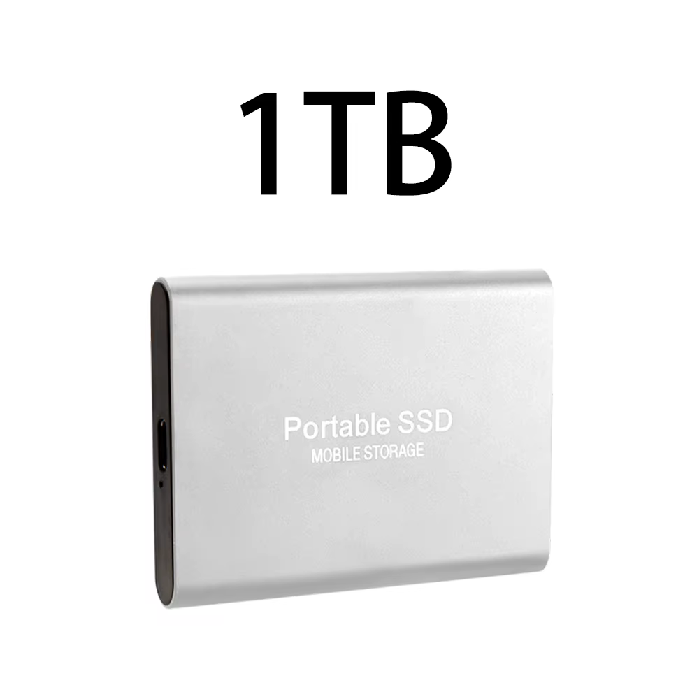 SSD externe portable 1 To 2 To 4 To USB 3.2 Gen 2 Type-C, disque SSD haute vitesse pour ordinateur p