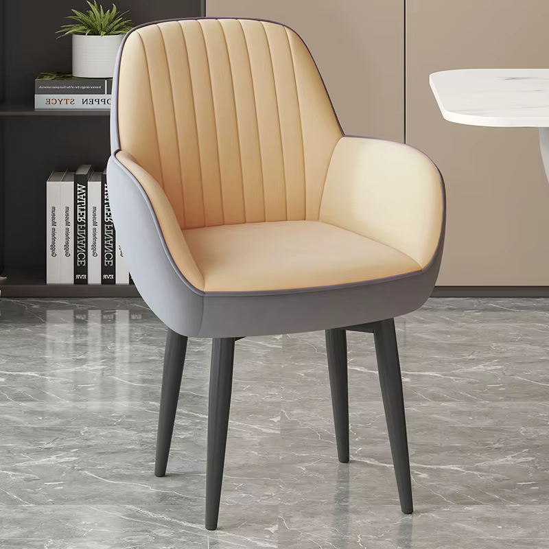 Ensemble de 2 chaises de salle à manger minimalistes, élégantes et Premium, gain de place, meubles d