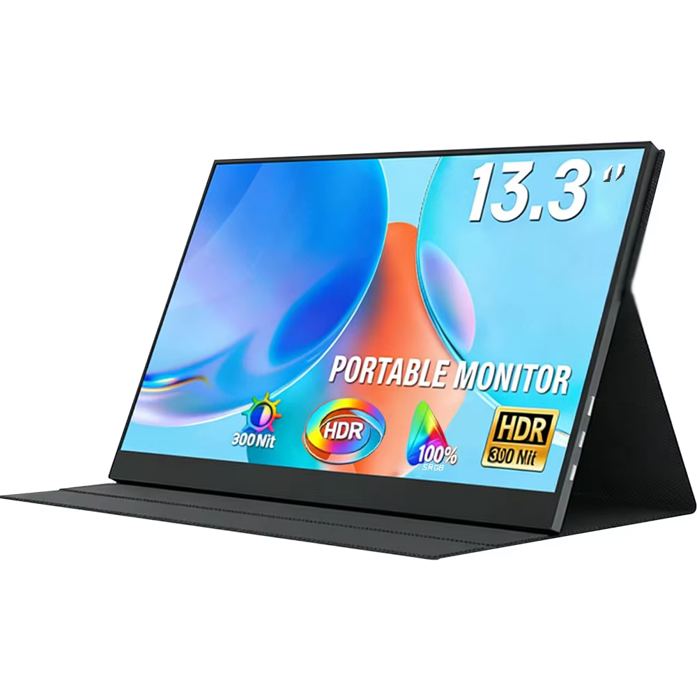 Écran portable 13,3'' 1920x1200P, faible lumière bleue, double haut-parleur, moniteur de jeu pour or