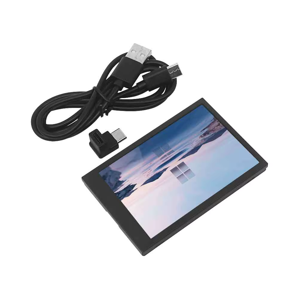 Écran secondaire de moniteur de type C, surveillance d'ordinateur, connexion directe USB, haute défi