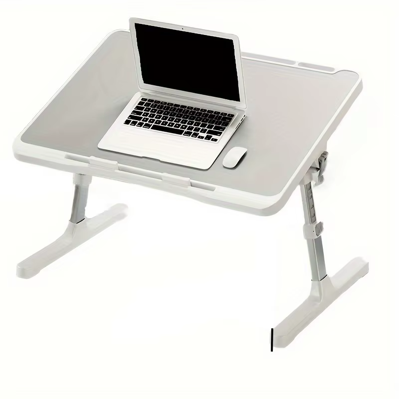 Bureau pliable pour plateau de lit pour ordinateur portable, table de lit réglable pour ordinateur p