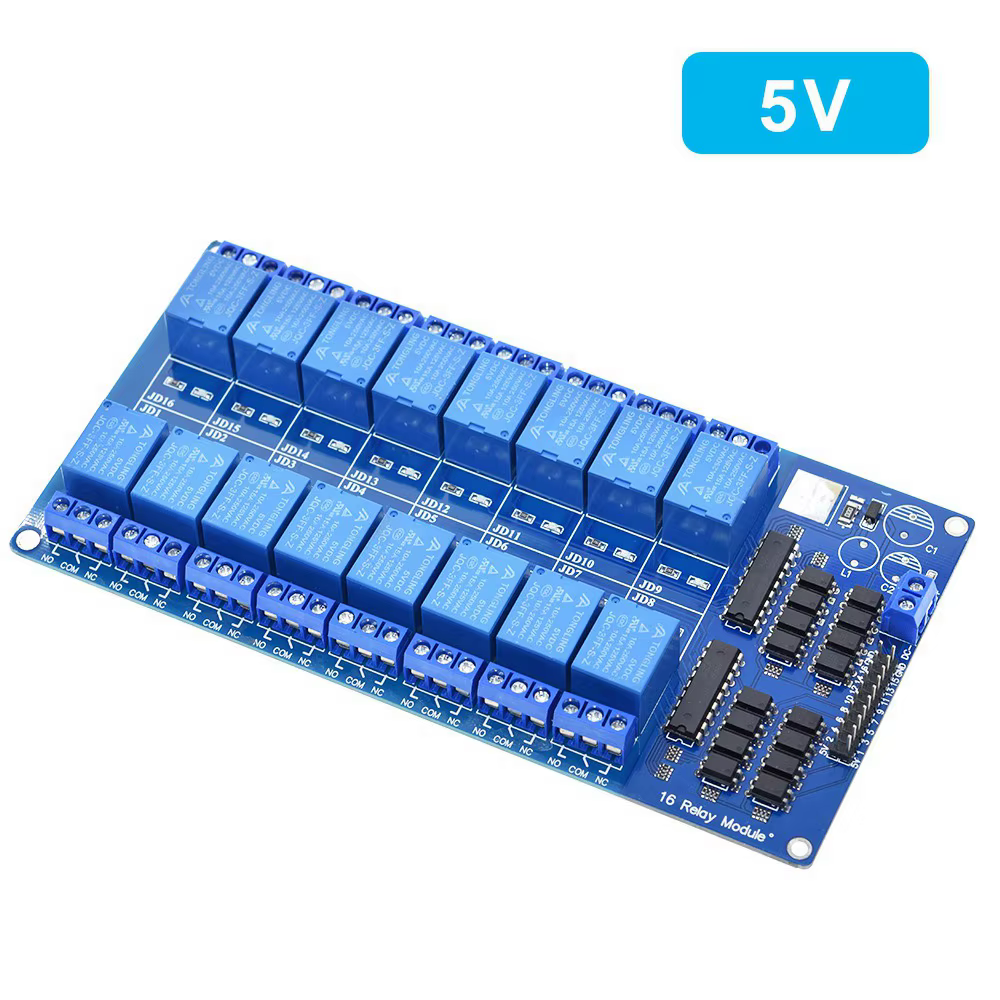 Module de relais électronique TZT 1/3PCS 5V 12V 16 canaux pour Arduino ARM PIC AVR DSP avec isolatio