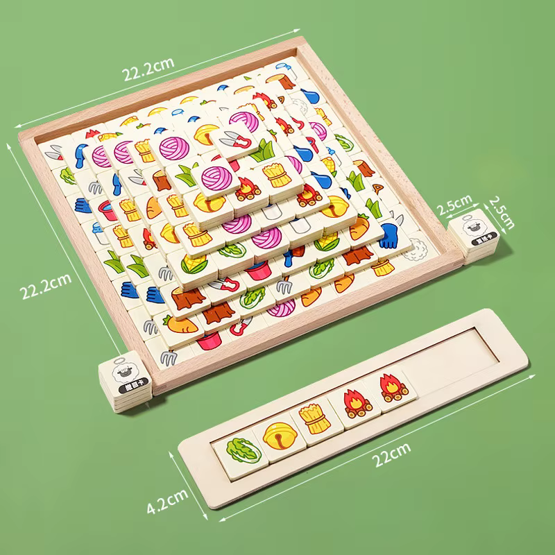 Jeux de société, jeux de cartes décontractés, puzzle en bois, jeux de moutons, jeux multijoueurs, je