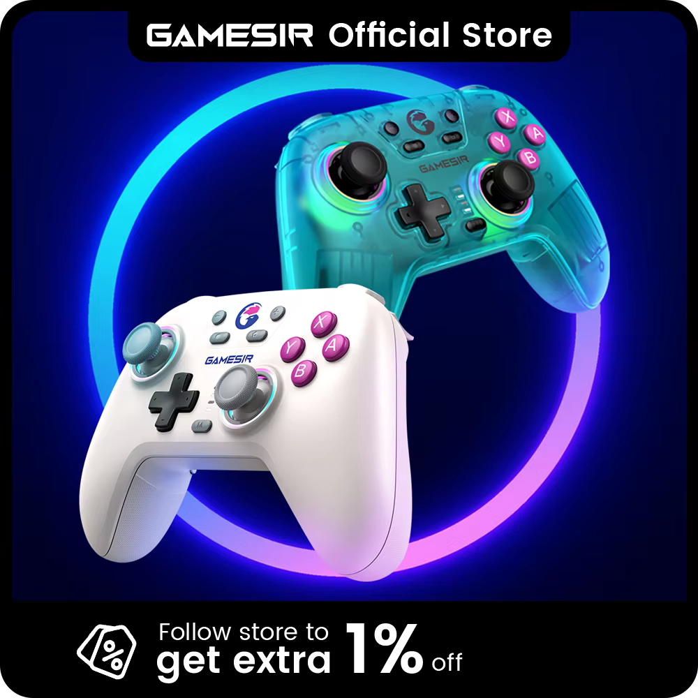 GameSir Nova contrôleur de commutateur sans fil manette Bluetooth avec effet Hall pour Nintendo Swit