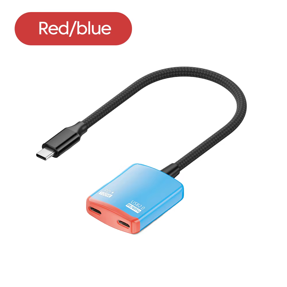 Hub USB 2.0 PD100W USB-C pour carte de capture vidéo Hagibis Switch 2, station d'accueil TV, convert