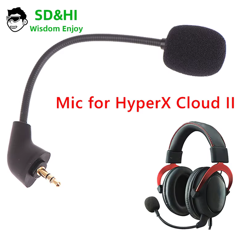 Microphone Hyper X Hyperx Cloud 2, casque de jeu, microphones pour Hyper X Cloud II, remplacement du