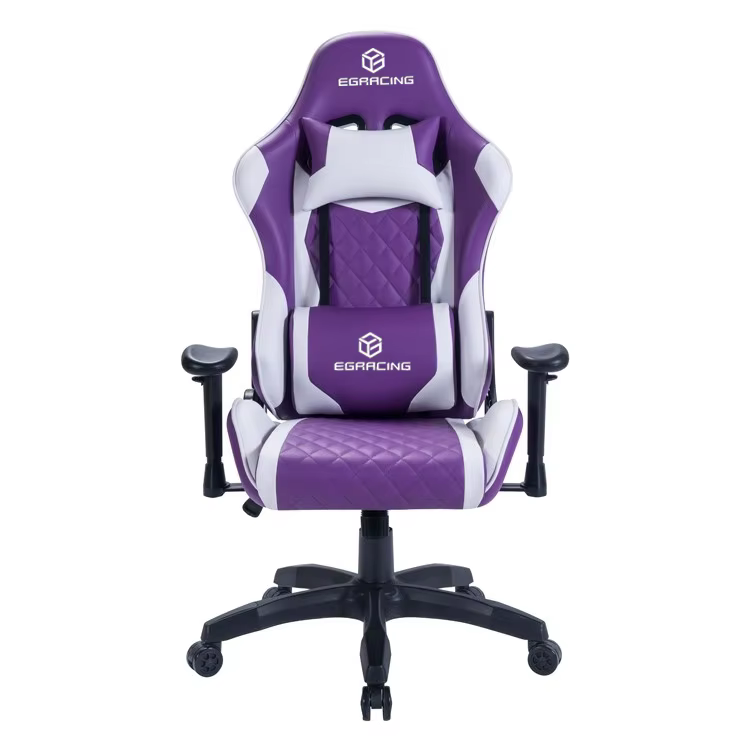 Chaise de jeu Esport du fabricant, chaise de jeu violette avec
