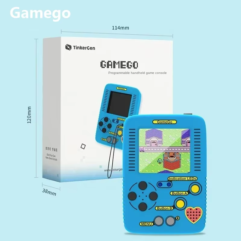 Console de jeu GameGo, console de jeu portable programmable, console de jeu portable pour enfants, j