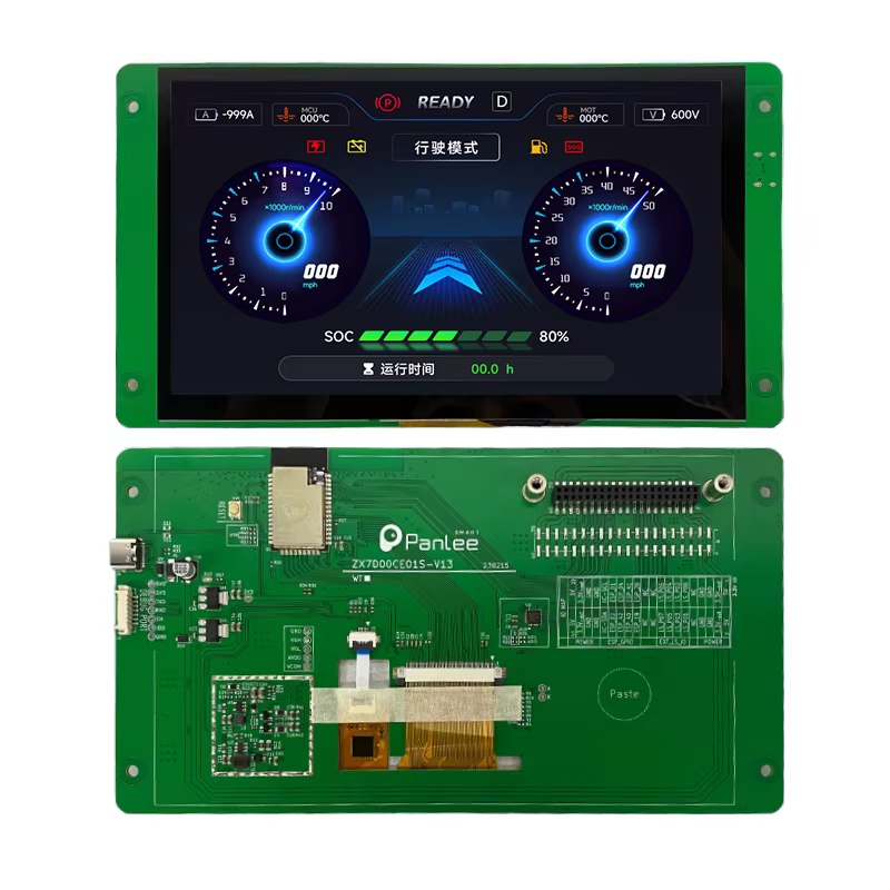 La solution ESP32-S3 d'écran série de 7 pouces prend en charge l'écran tactile capacitif de résoluti