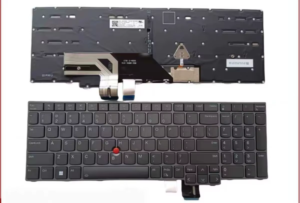 Clavier pour Lenovo ThinkPad P16 Gen1 Gen2 21D6D7 P16s Gen2 Gen3