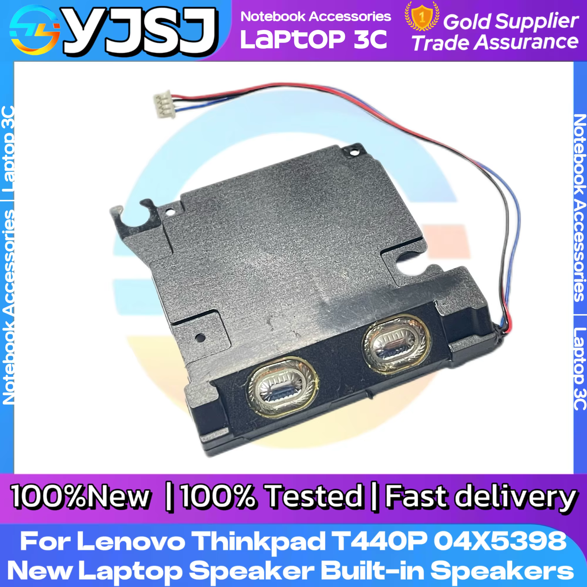 Nouveaux haut-parleurs pour ordinateur portable, haut-parleurs intégrés pour Lenovo Thinkpad T440P 0
