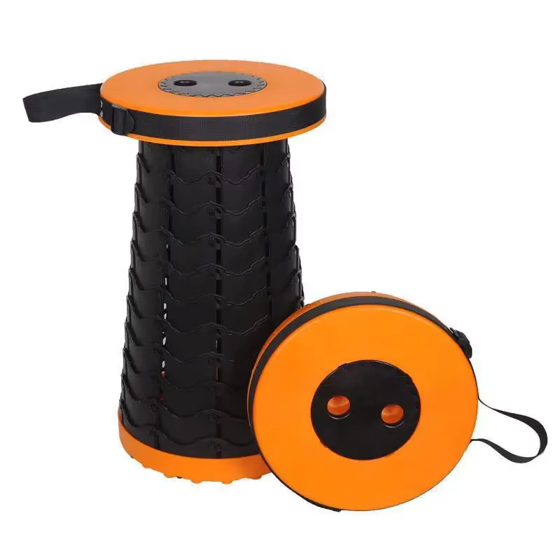 Tabouret télescopique pliable, tabouret rétractable portable pour adultes, sièges pliants améliorés 
