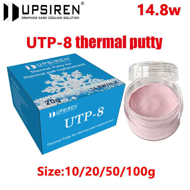 UPSIREN mastic thermique UTP-8 pour processeur VGA GPU IC refroidissement rapide tampon thermique re