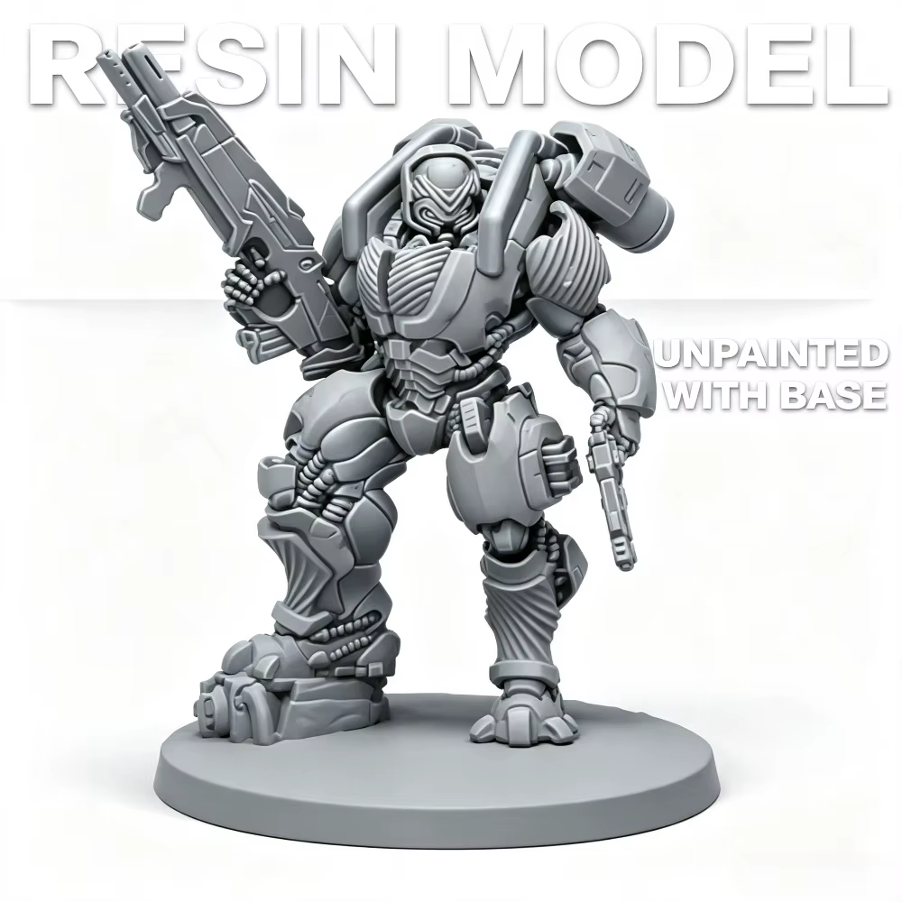 Kit de figurines en résine moulée sous pression non peintes, édition limitée, Rares Resin M Ó W Á Ng