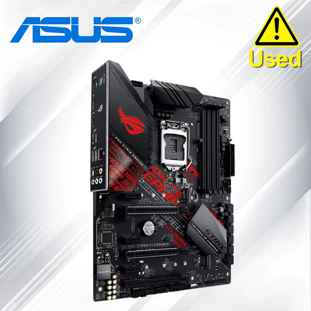 ASUS ROG Strix Z390-H carte mère de jeu LGA1151 ATX DDR4 DP HDMI M.2 USB 3.1 Gen2 Gigabit LAN
