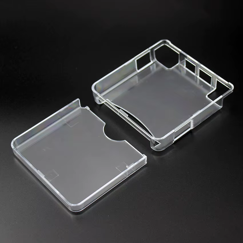 Cltgxdd 1 pièce pour console de jeu GBA SP, étui de protection transparent en plastique de haute qua