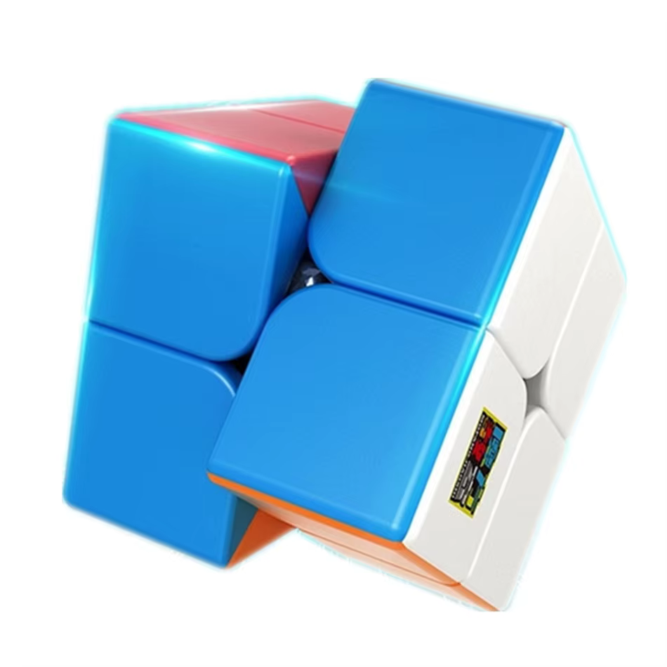 [Picube] MoYu 2x2x2 Mini Cube de poche vitesse MeiLong 2x2 Cubes magiques Profession Cube éducation 