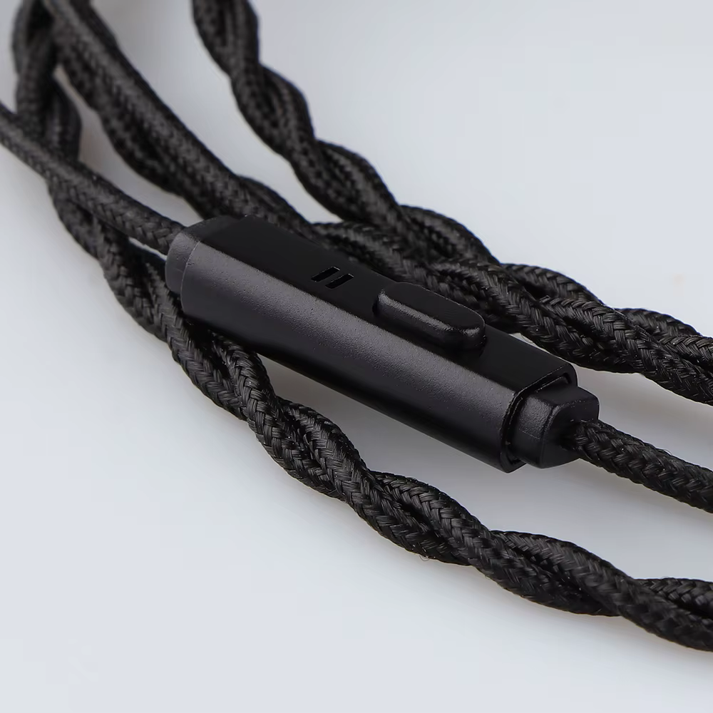 Tripowin Zombur 4N câble sans oxygène OFC haute pureté câble HiFi IEM avec micro couche extérieure e